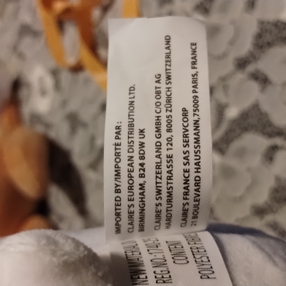 ✓Squishmallow 5” Sertina Polar Bear Claire's Exclusive Rainbow Ears - Picture 14 of 14